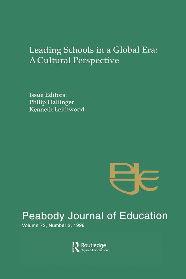 Leading Schools in a Global Era