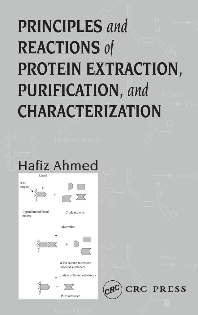 Principles and Reactions of Protein Extraction, Purification, and Characterization by Hafiz Ahmed, Hafiz Ahmed PhD