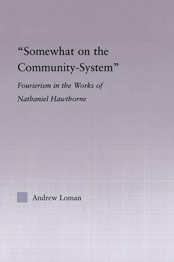 Somewhat on the Community System by Andrew Loman