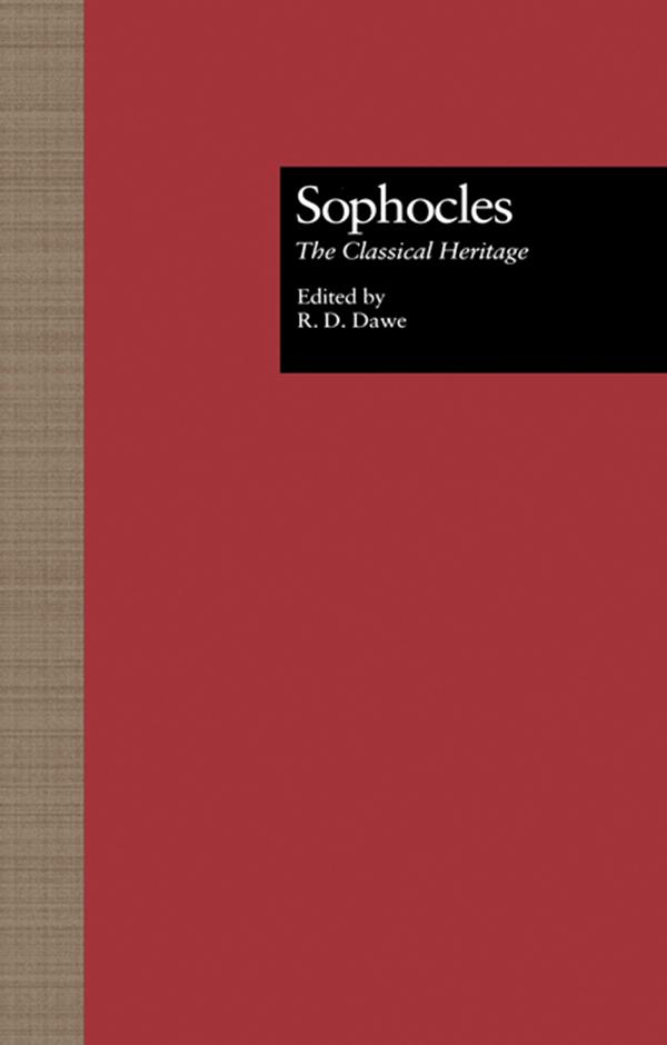 Sophocles by R.D. Dawe