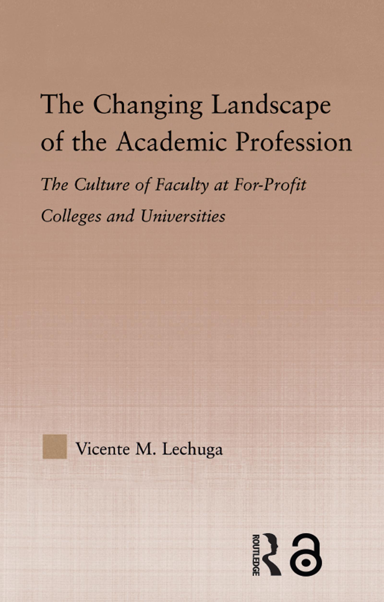The Changing Landscape of the Academic Profession