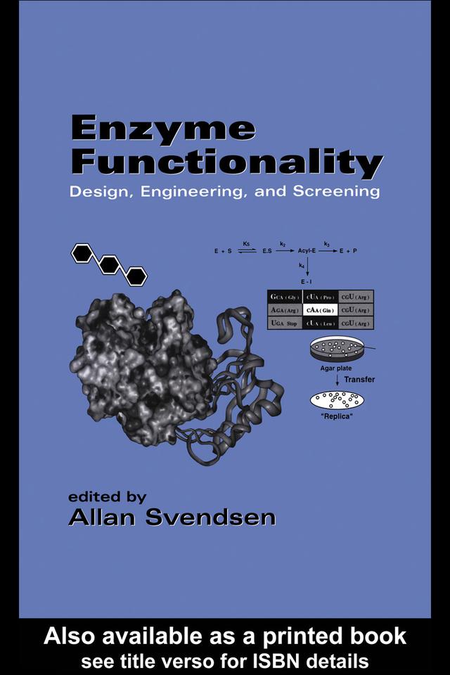 Enzyme Functionality by Allan Svendsen