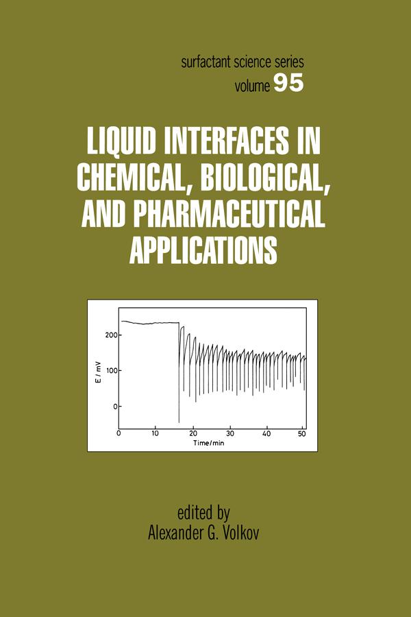 Liquid Interfaces In Chemical, Biological And Pharmaceutical Applications