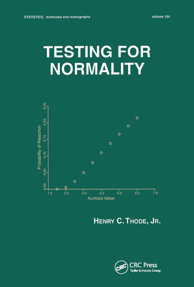Testing For Normality by Henry C. Thode