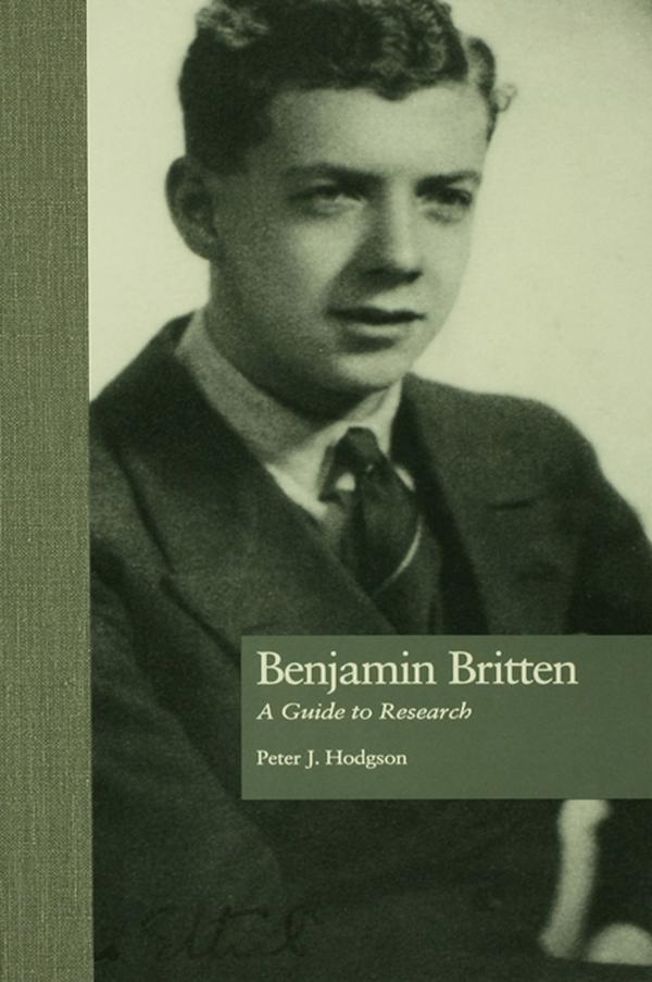 Benjamin Britten by Peter J. Hodgson
