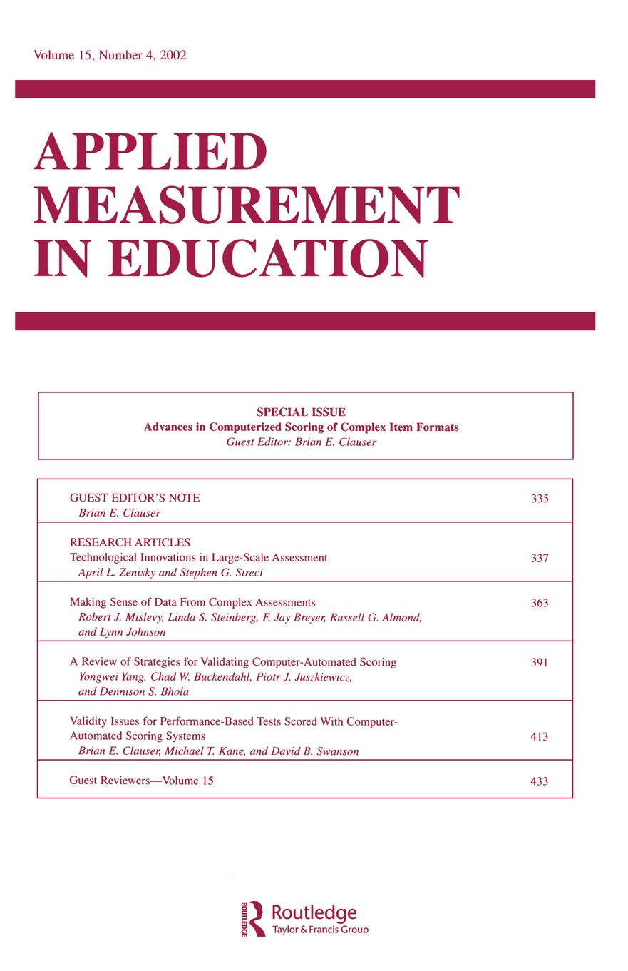 Advances in Computerized Scoring of Complex Item Formats