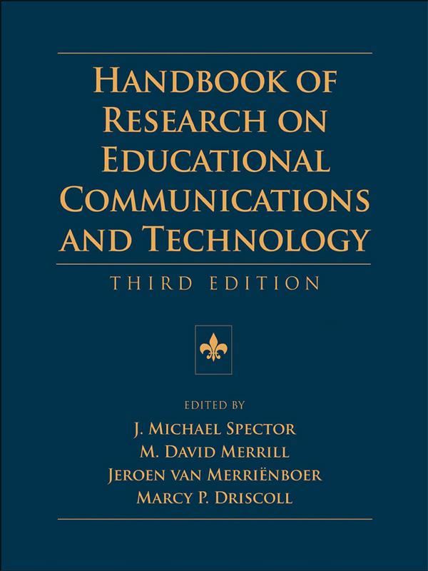 Handbook of Research on Educational Communications and Technology