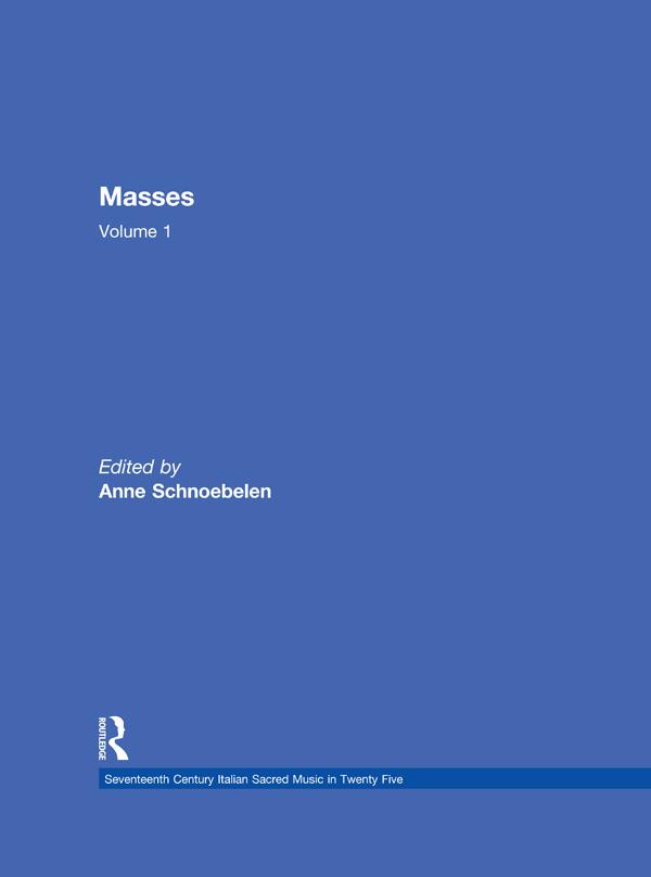 Masses by Gasparo Villani, Alessandro Grandi, Pietro Lappi, and Benivoglio Lev by Anne Schnoebelen