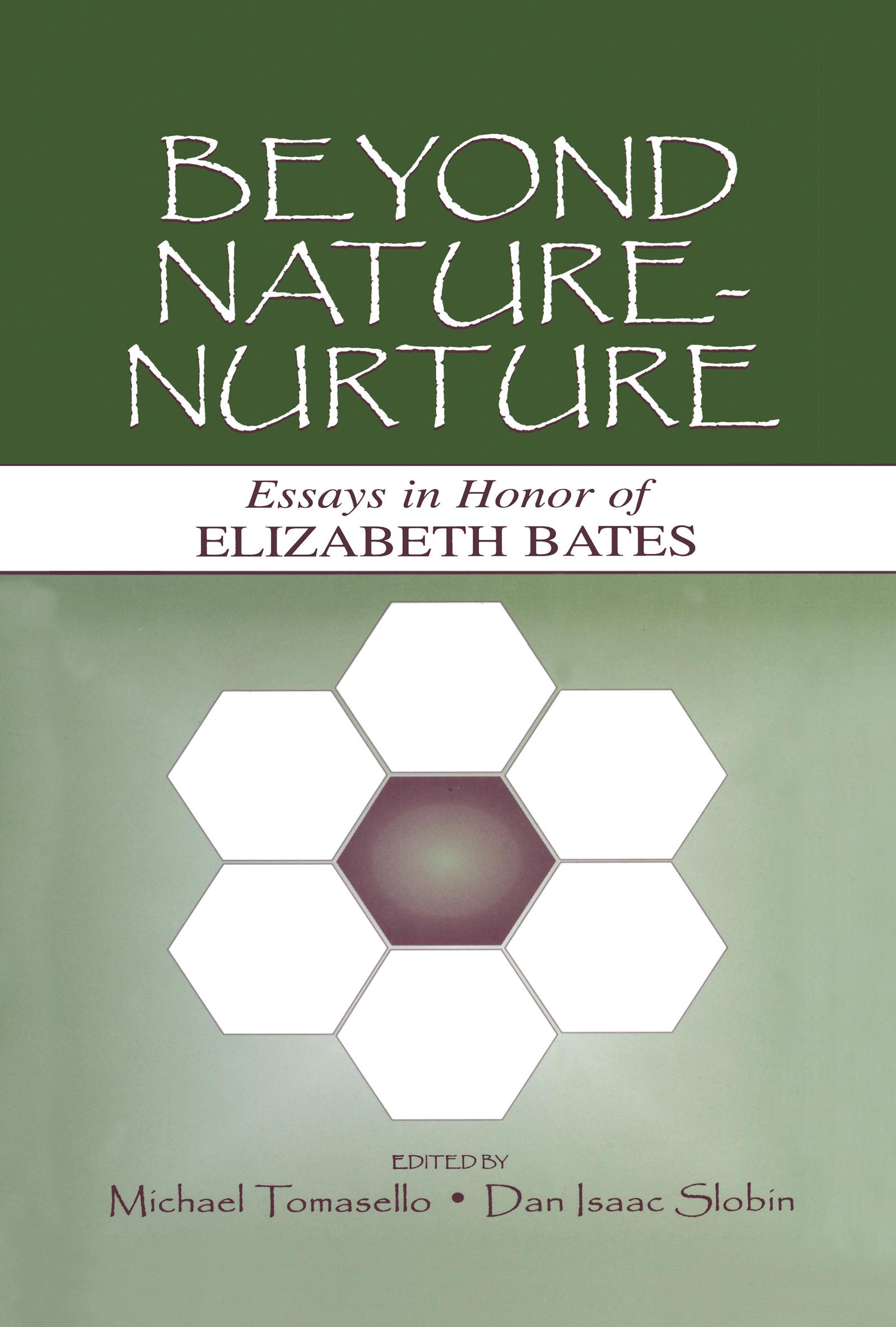 Beyond Nature-Nurture