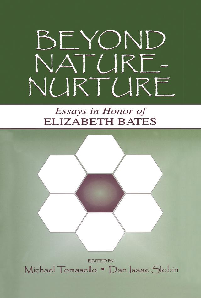 Beyond Nature-Nurture by Dan Isaac Slobin, Michael Tomasello