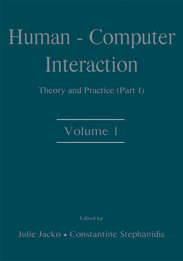 Human-Computer Interaction by Constantine Stephanidis, Julie A. Jacko