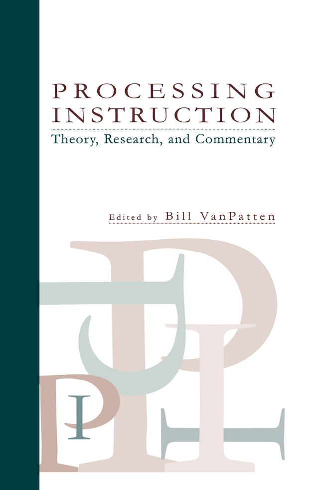 Processing Instruction by BIll VanPatten