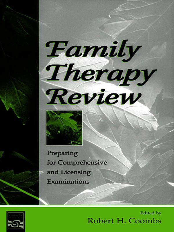 Family Therapy Review by Robert H. Coombs