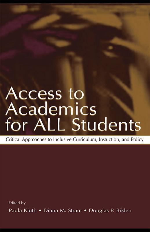 Access To Academics for All Students by Paula Kluth