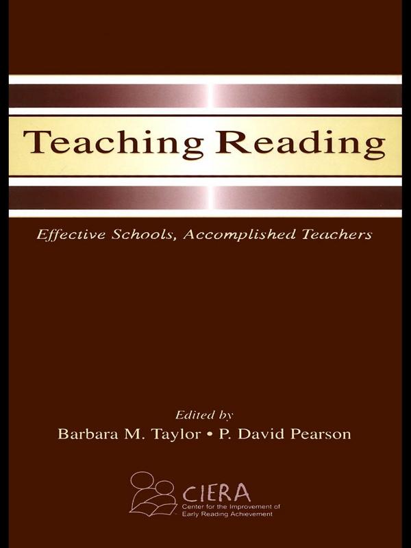 Teaching Reading by Barbara M. Taylor, P. David Pearson