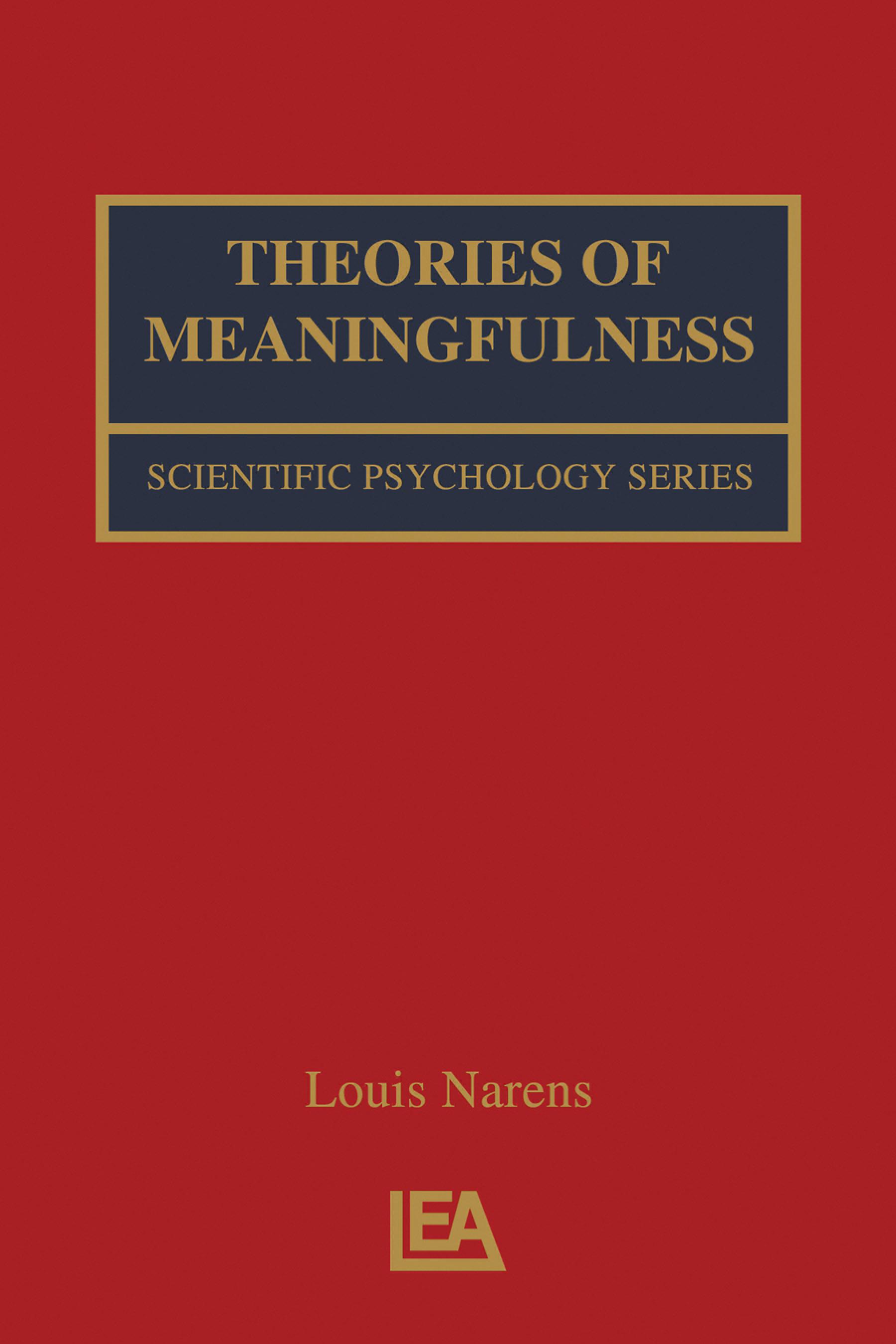 Theories of Meaningfulness