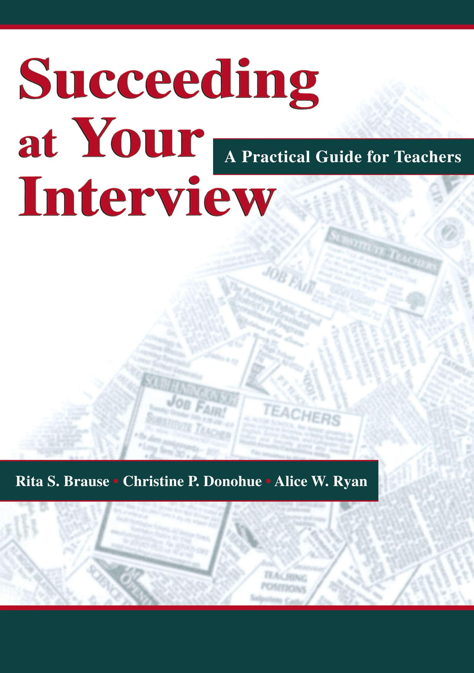 Succeeding at Your Interview