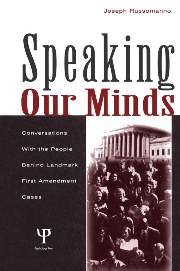 Speaking Our Minds by Joseph Russomanno