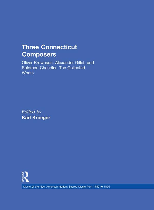 Three Connecticut Composers by Karl Kroeger