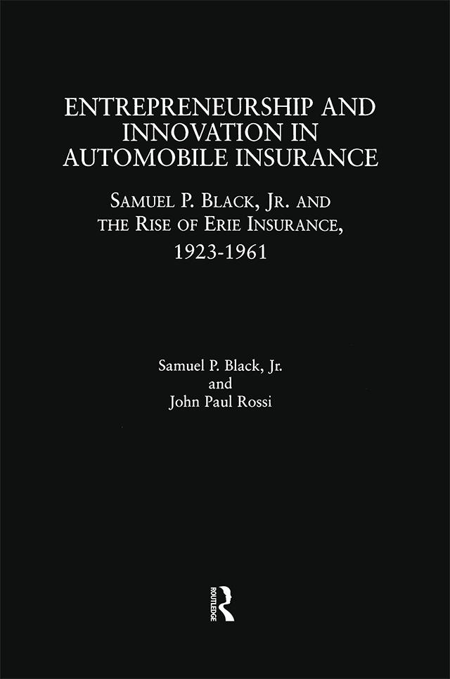 Entrepreneurship and Innovation in Automobile Insurance