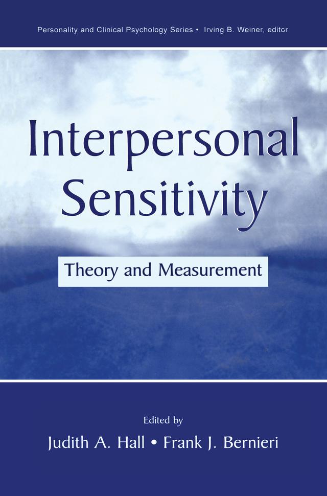 Interpersonal Sensitivity by Frank J. Bernieri, Judith A. Hall