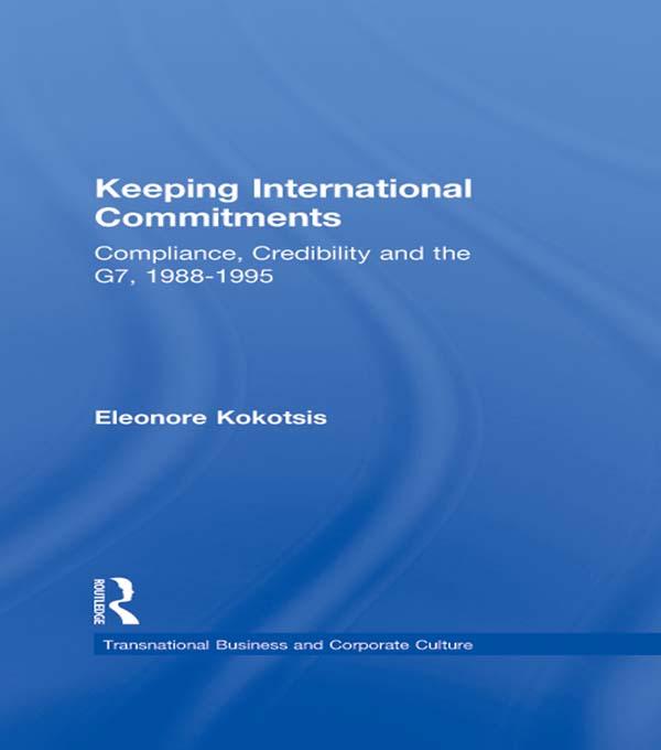 Keeping International Commitments by Eleonore Kokotsis