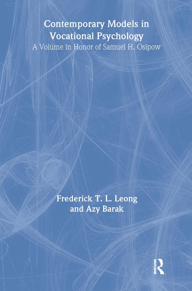 Contemporary Models in Vocational Psychology by Azy Barak, Frederick Leong