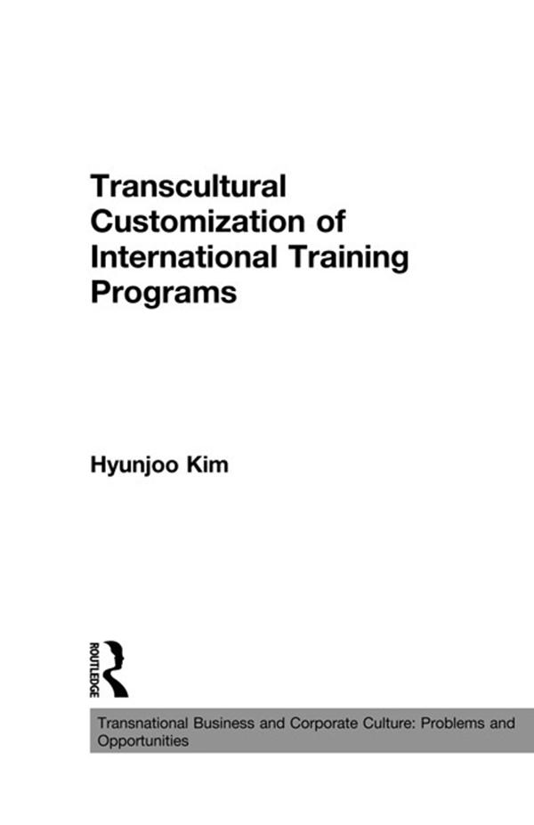 Transcultural Customization of International Training Programs by Hyunjoo Kim