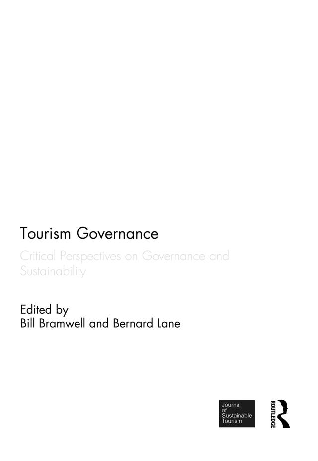 Tourism Governance by Bernard Lane, Bill Bramwell