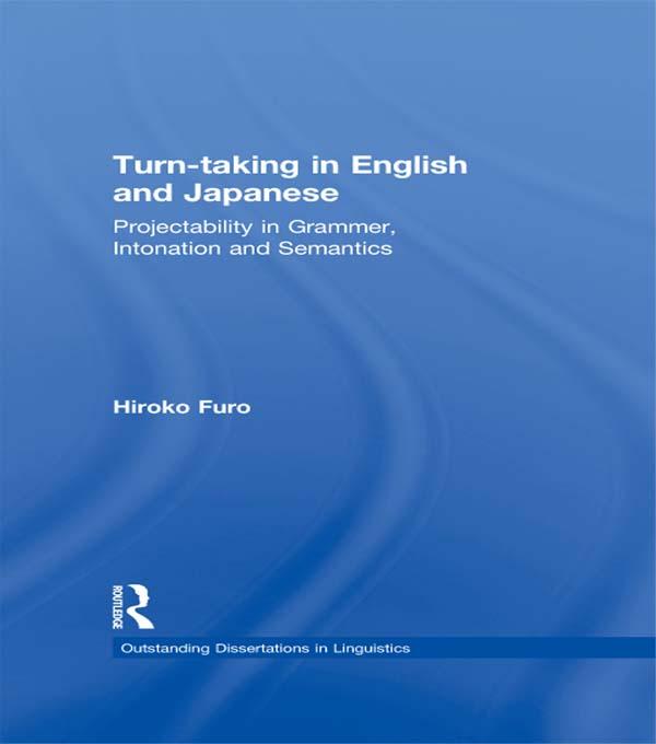 Turn-taking in English and Japanese by Hiroko Furo