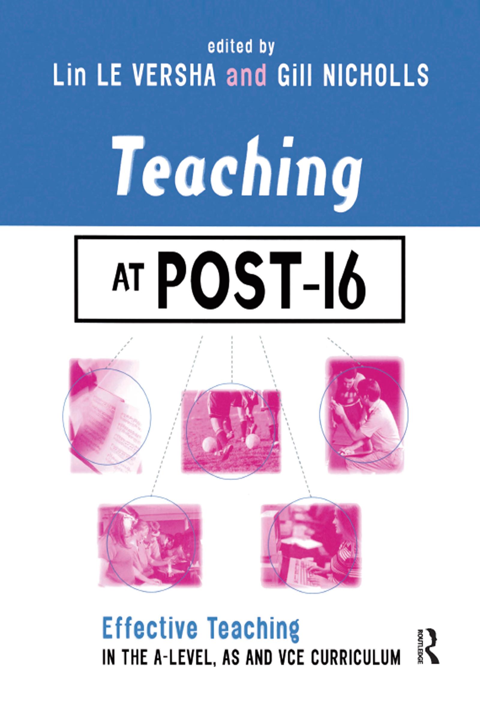 Teaching at Post-16
