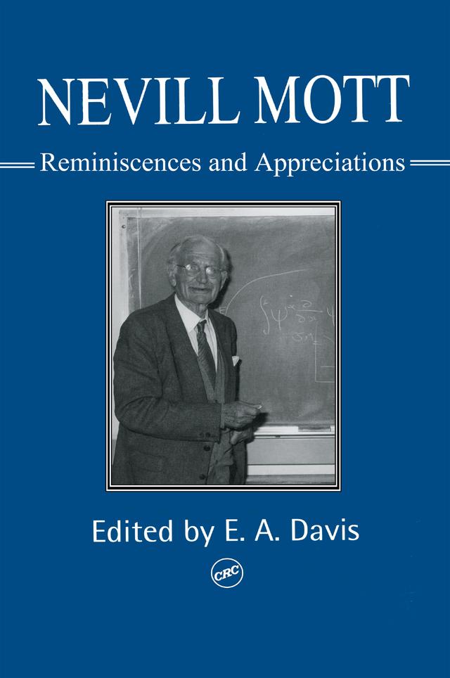 Nevill Mott by E. A. Davis