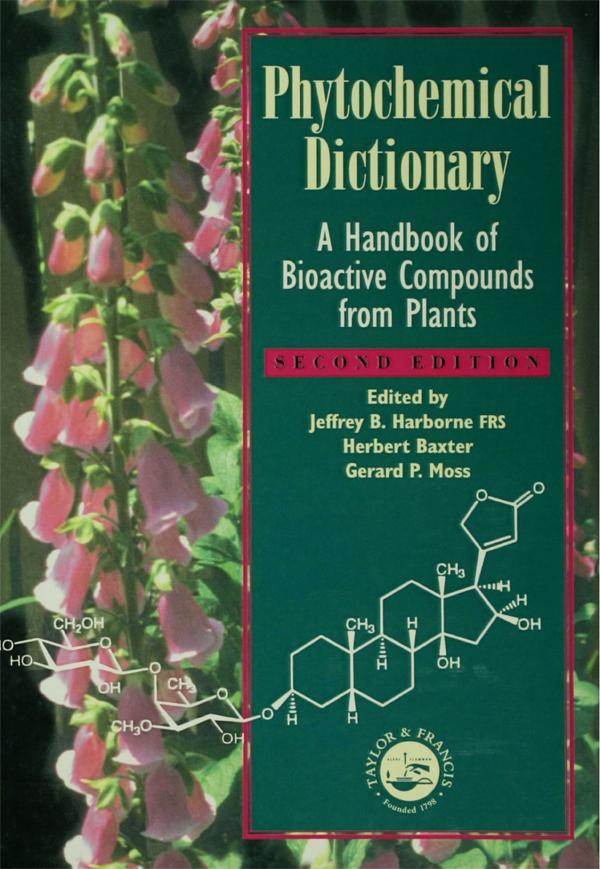Phytochemical Dictionary by Gerald P. Moss, Herbert Baxter, J.B. Harborne