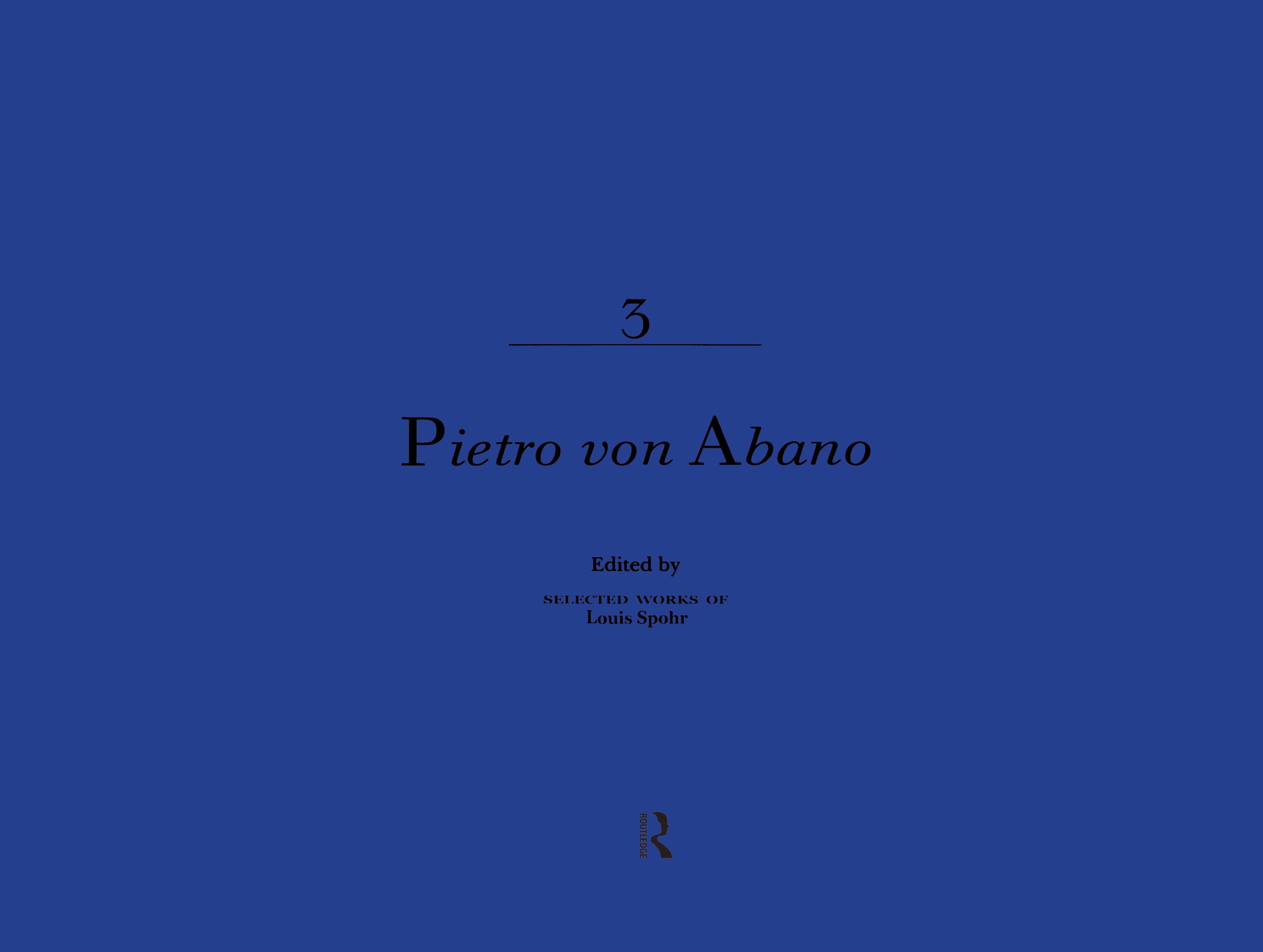 Pietro Von Abano