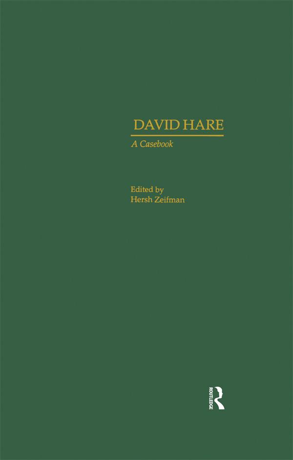 David Hare by Hersh Zeifman