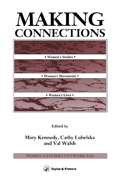 Making Connections by Cathy Lubelska, Mary Kennedy, Val Walsh