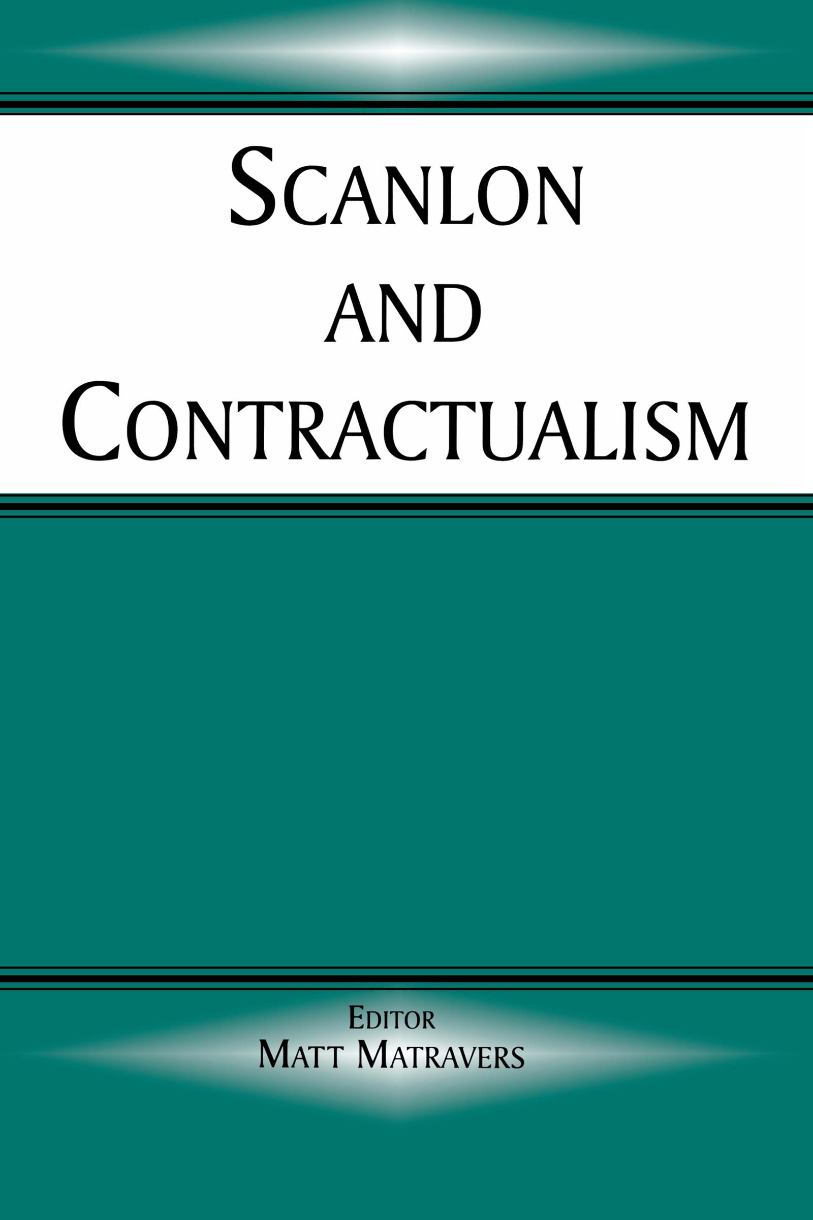 Scanlon and Contractualism