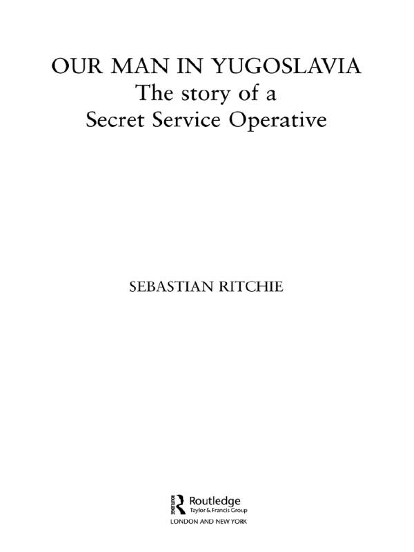 Our Man in Yugoslavia by Sebastian Ritchie
