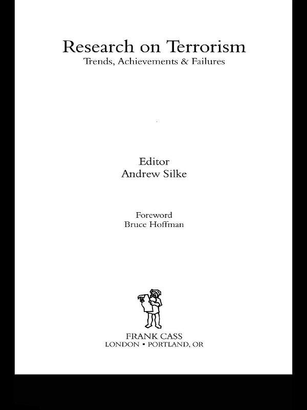 Research on Terrorism by Andrew Silke