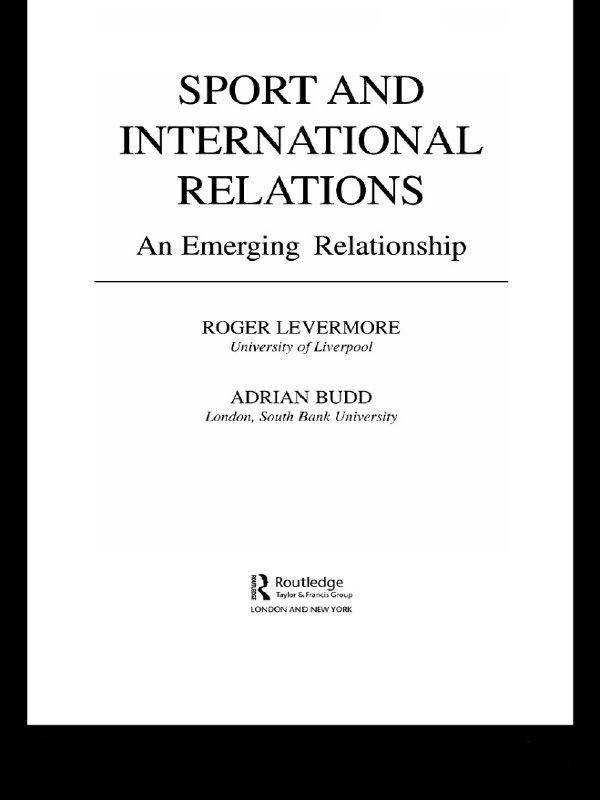 Sport and International Relations