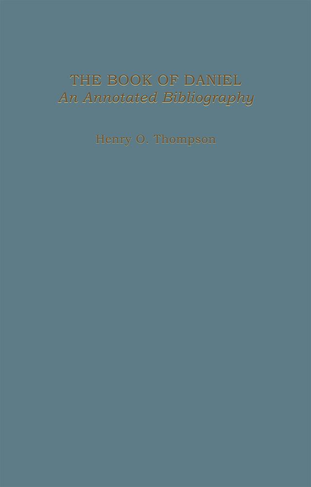 Book of Daniel by Henry O. Thompson