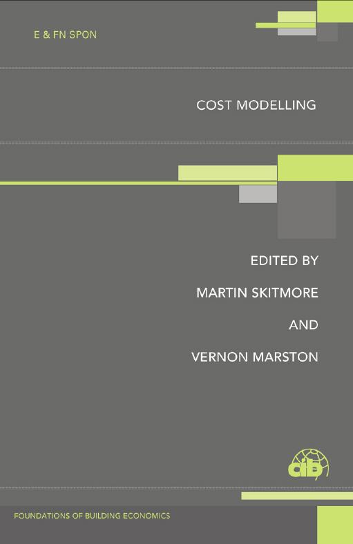 Cost Modelling by M. Skitmore, V. Marston