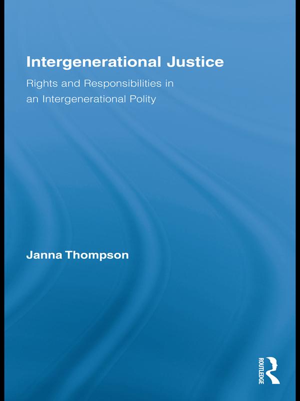 Intergenerational Justice
