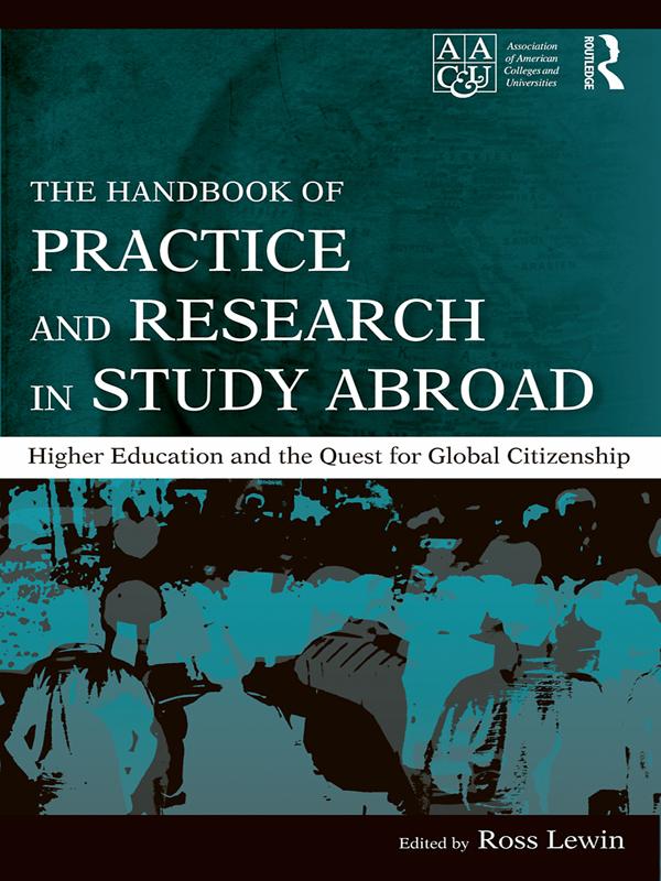 The Handbook of Practice and Research in Study Abroad