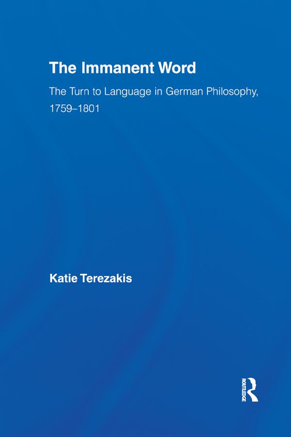 The Immanent Word by Katie Terezakis