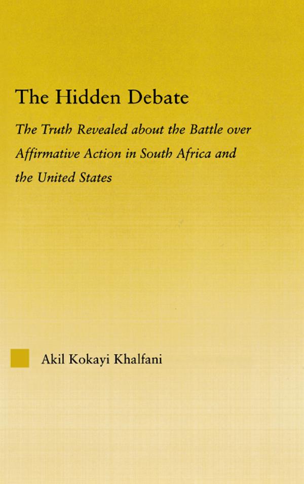 The Hidden Debate by Akil Kokayi Khalfani