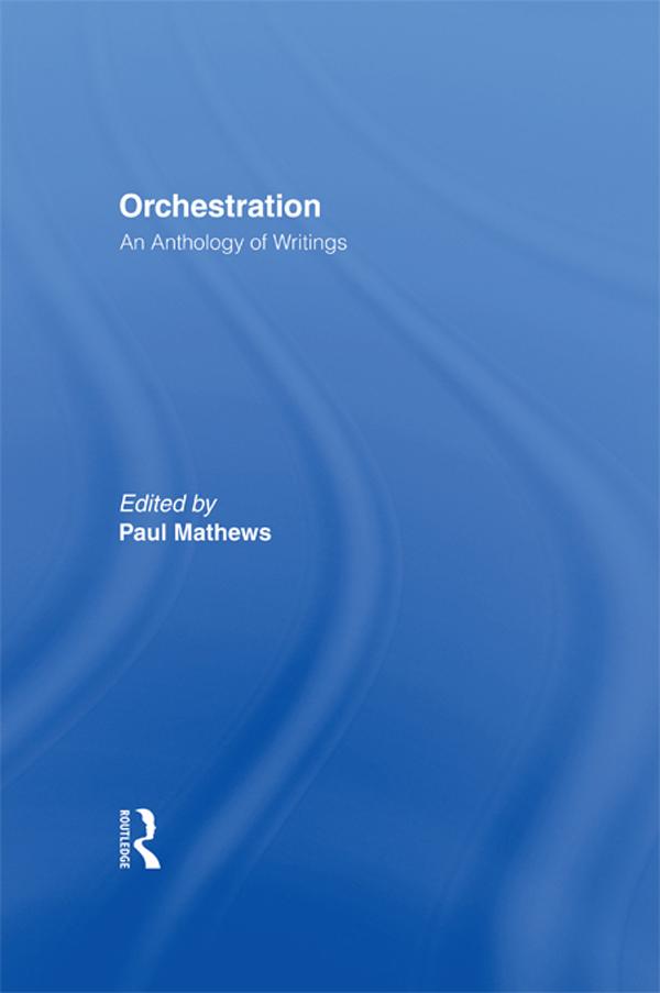 Orchestration by Paul Mathews