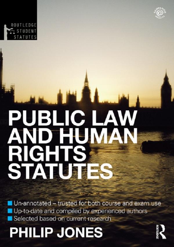 Public Law and Human Rights Statutes by Philip Jones