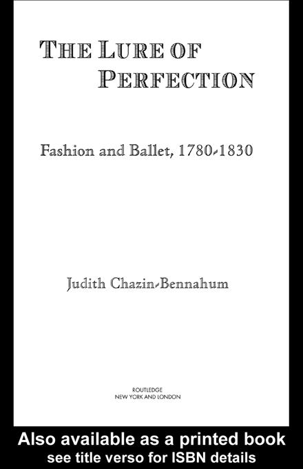 The Lure of Perfection by Judith Bennahum