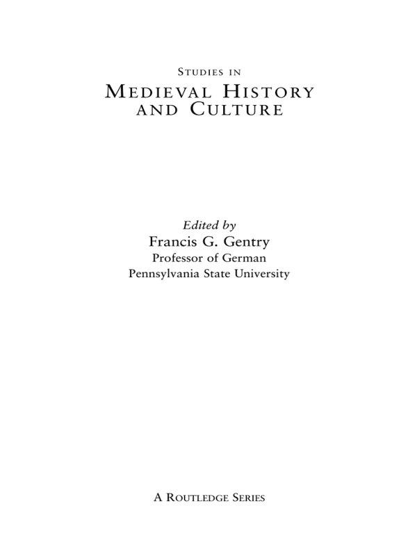 The Medieval Tradition of Thebes